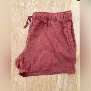 Patagonia Women's Island Hemp Baggies 3" Shorts, Rosehip, size S